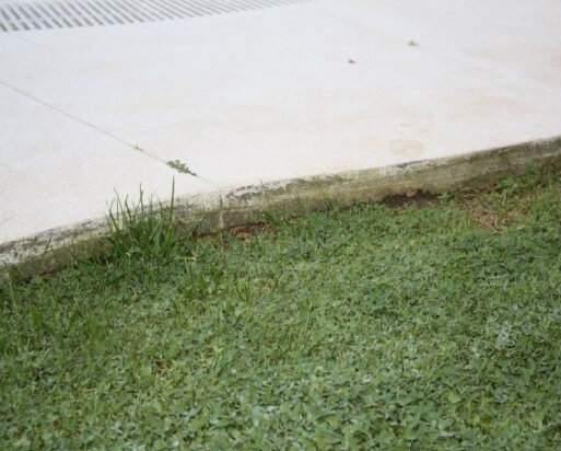 Hundimiento de la piscina