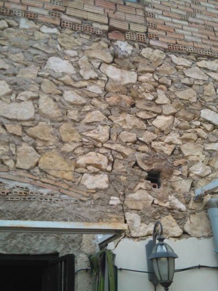 Grietas en la pared