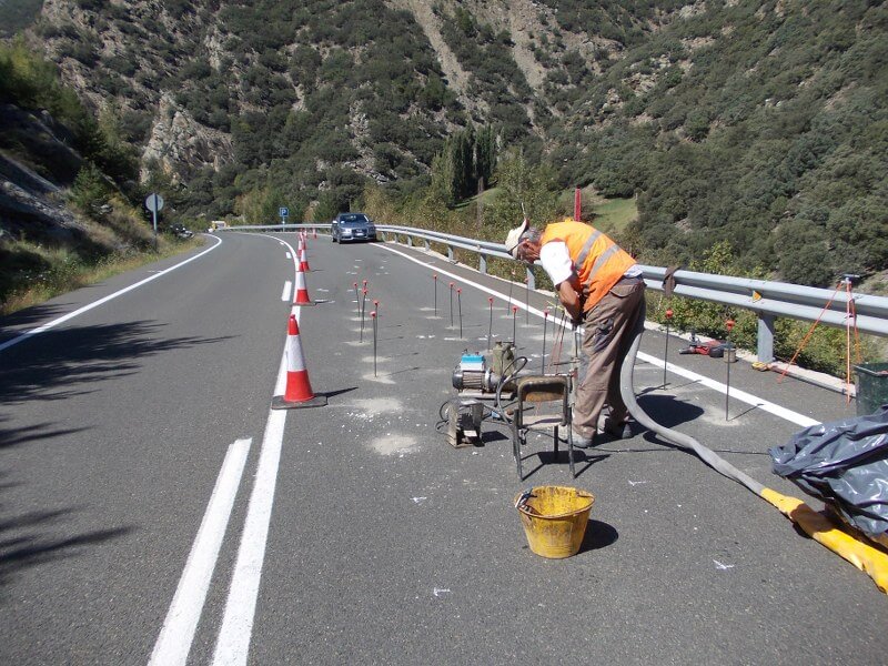 Perforación del terreno