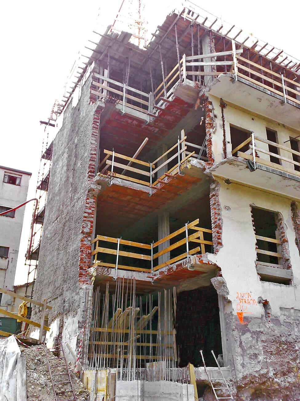 Fachada del edificio