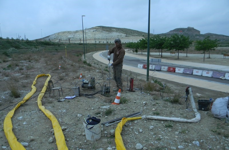 Preparación de los materiales