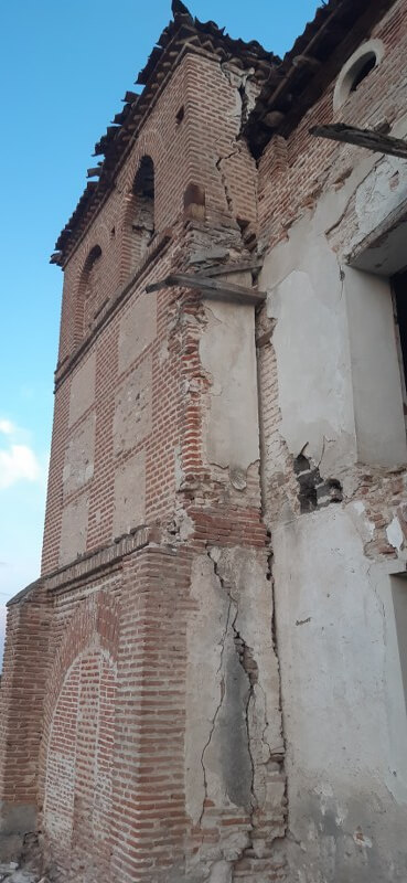 Daños en la fachada