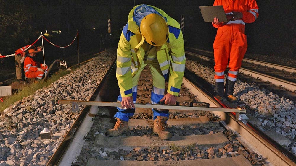 Control en tiempo real de una intervención en el sector ferroviario