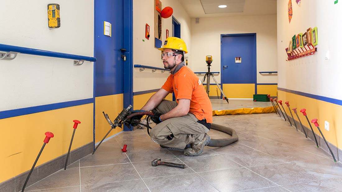 Inyecciones de resina para la consolidación del terreno