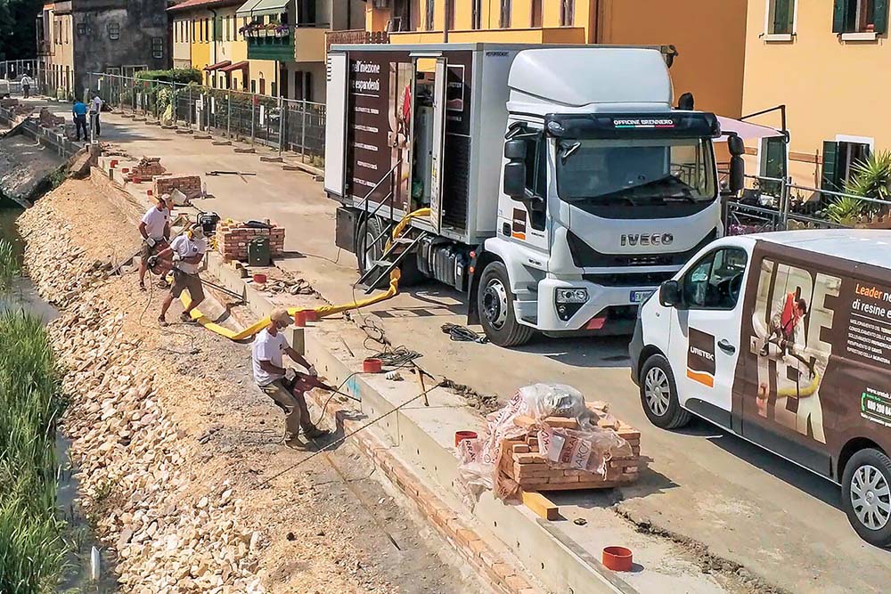 Consolidación de un terraplén