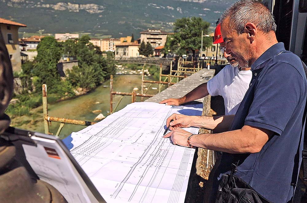 Proyecto de estabilización de un muro de contención