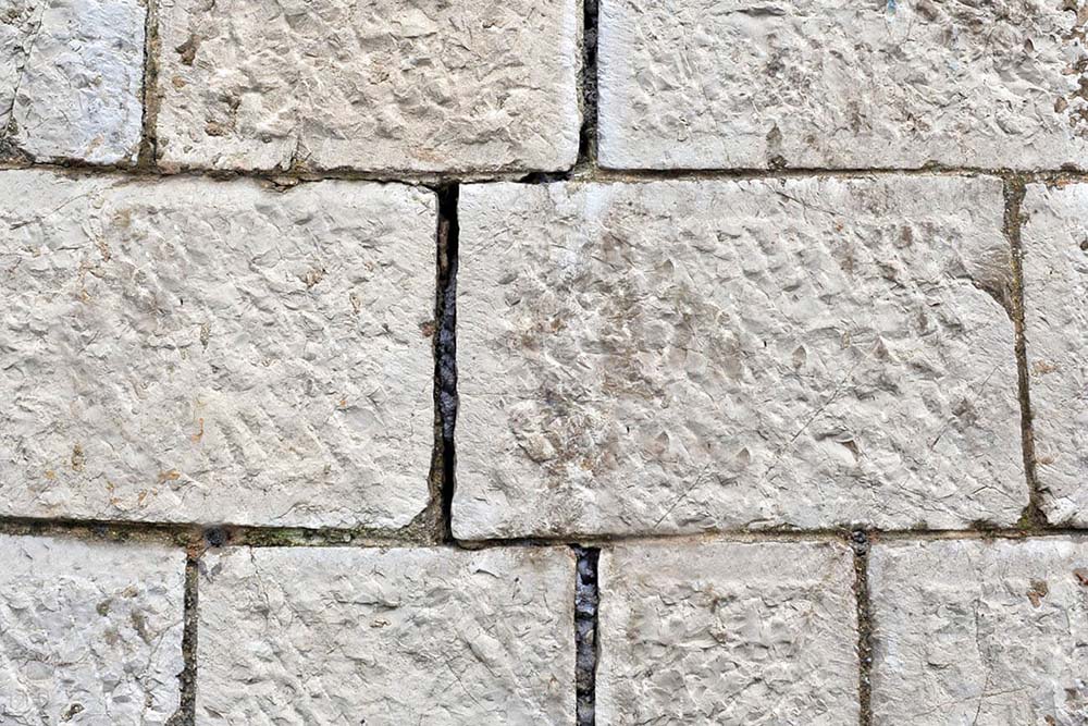 Restauración del aglutinante de un muro