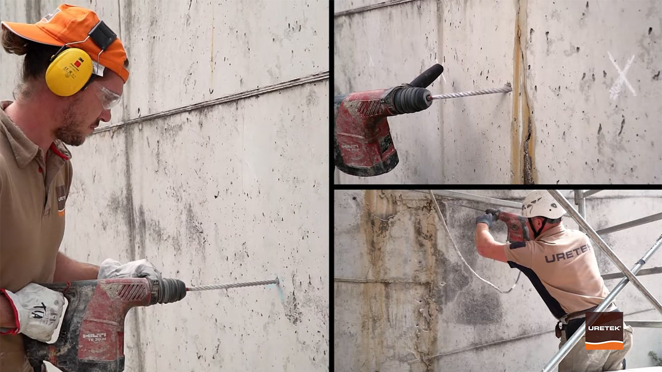 Barrera para impermeabilizar un muro